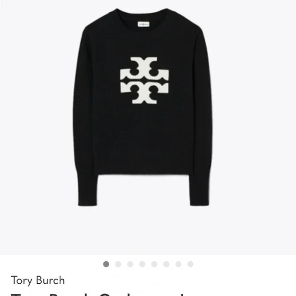 Tory Burch Cashmere sweater with logo! Size Medium. NWOT - Picture 9 of 10
